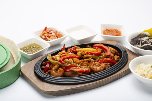 Fajitas Tris